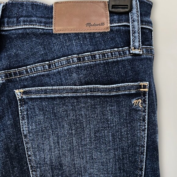 Madewell 10" High-Rise Skinny Jeans Tall Size 28T - Picture 3 of 5